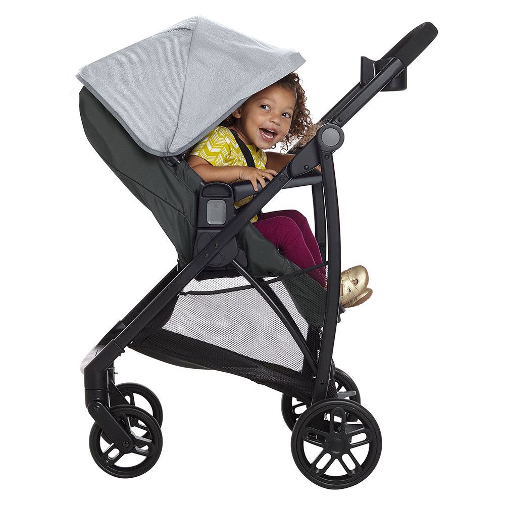 Graco White Remix Travel System -White Car Seat & Stroller Set