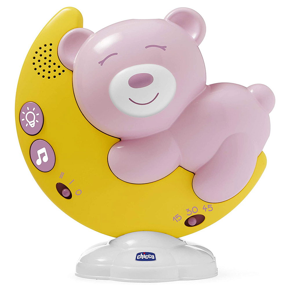 Chicco - First Dreams Next2Moon Baby Cot Mobile Projector 0m+ Pink