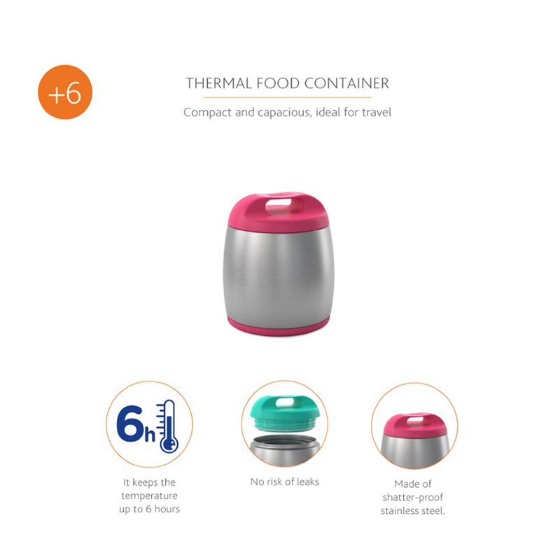 Chicco - Thermal Food Container - Girl