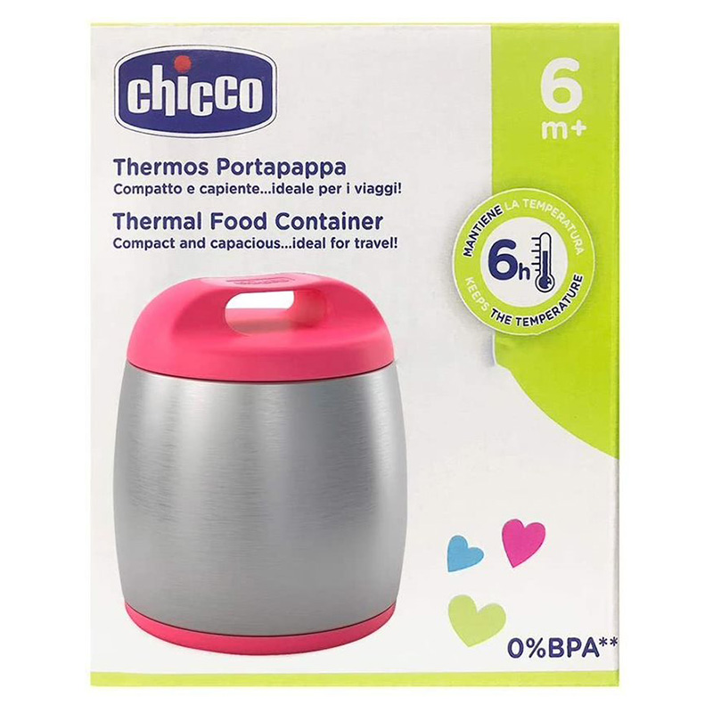 Chicco - Thermal Food Container - Girl