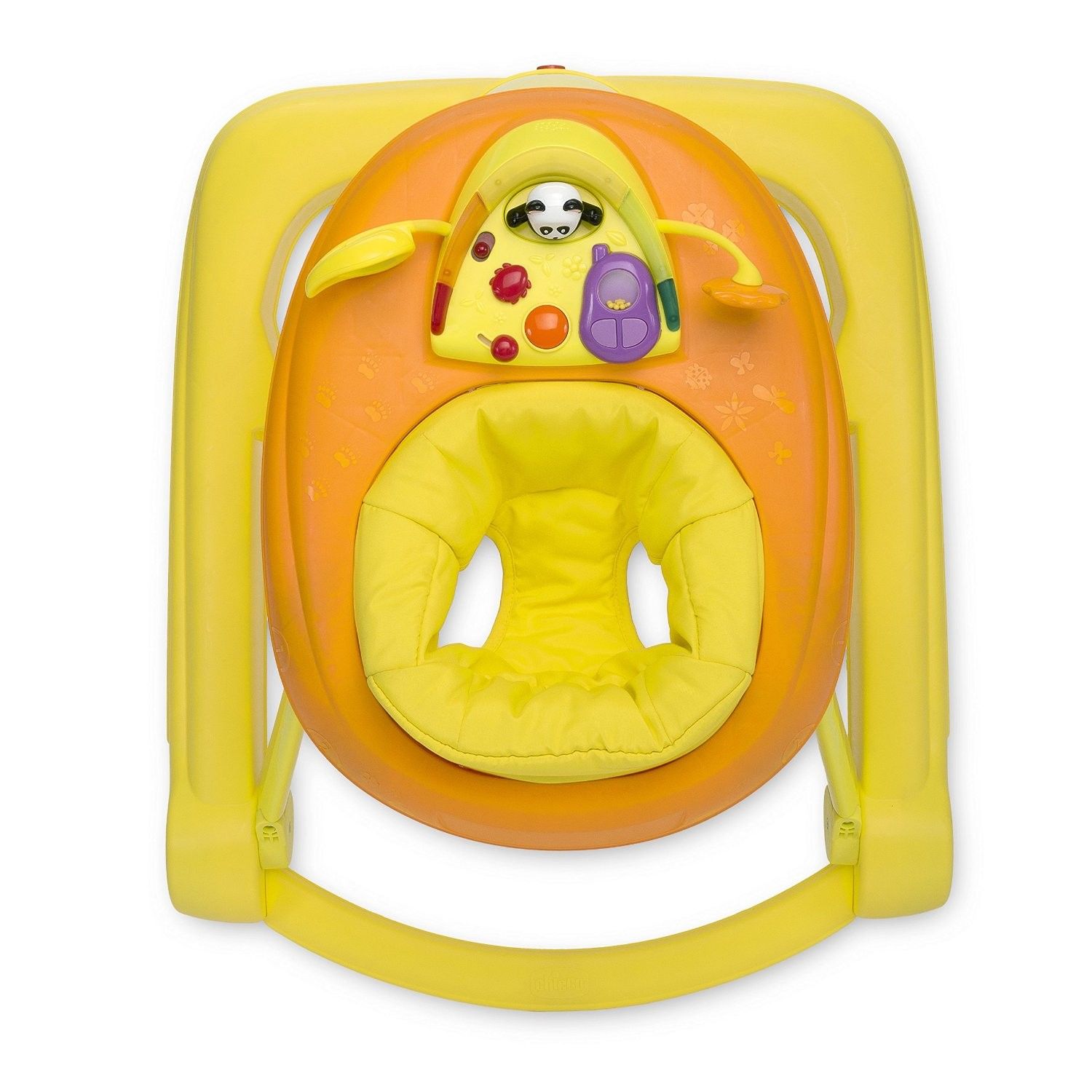 Chicco Orange 1-2-3 Baby Walker