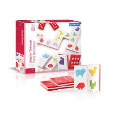 Guidecraft Jumbo Textured Dominoes Board Game