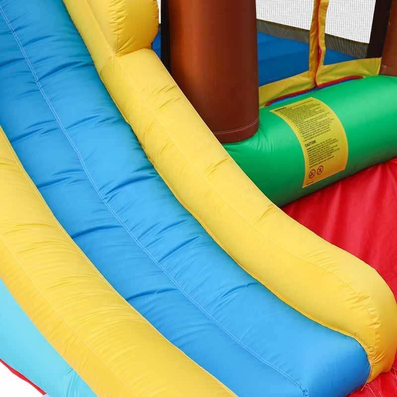 MYTS - Pampys Inflatable Bouncer With Tree Castle & Water Slide