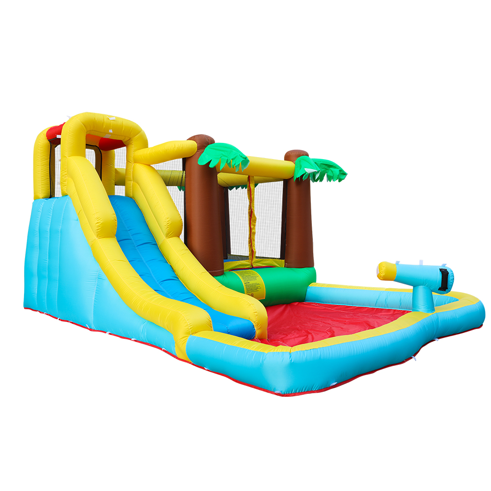 Myts - Summer Fun Pampys Bouncer With Tree Castle And Slide