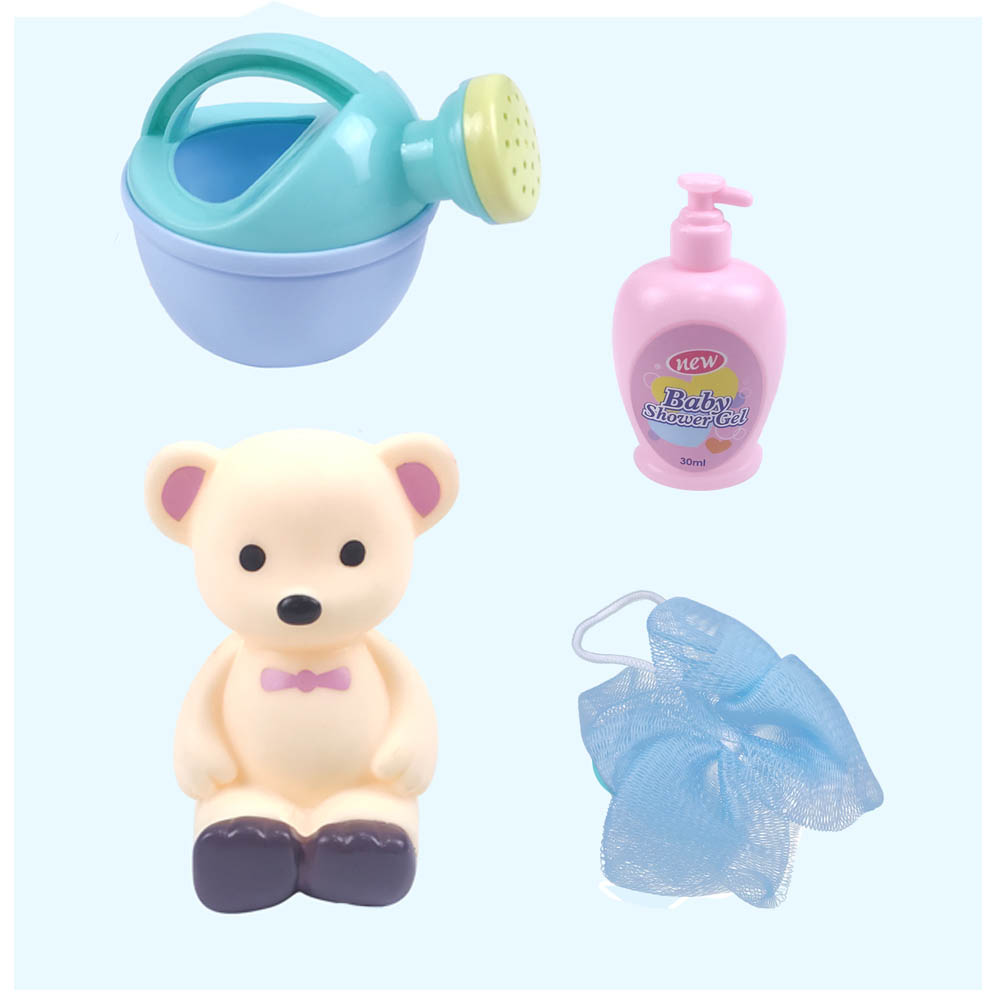 Haijaibao - Baby Bathtub Fountain With Bath Accessories + Plastic Animals
