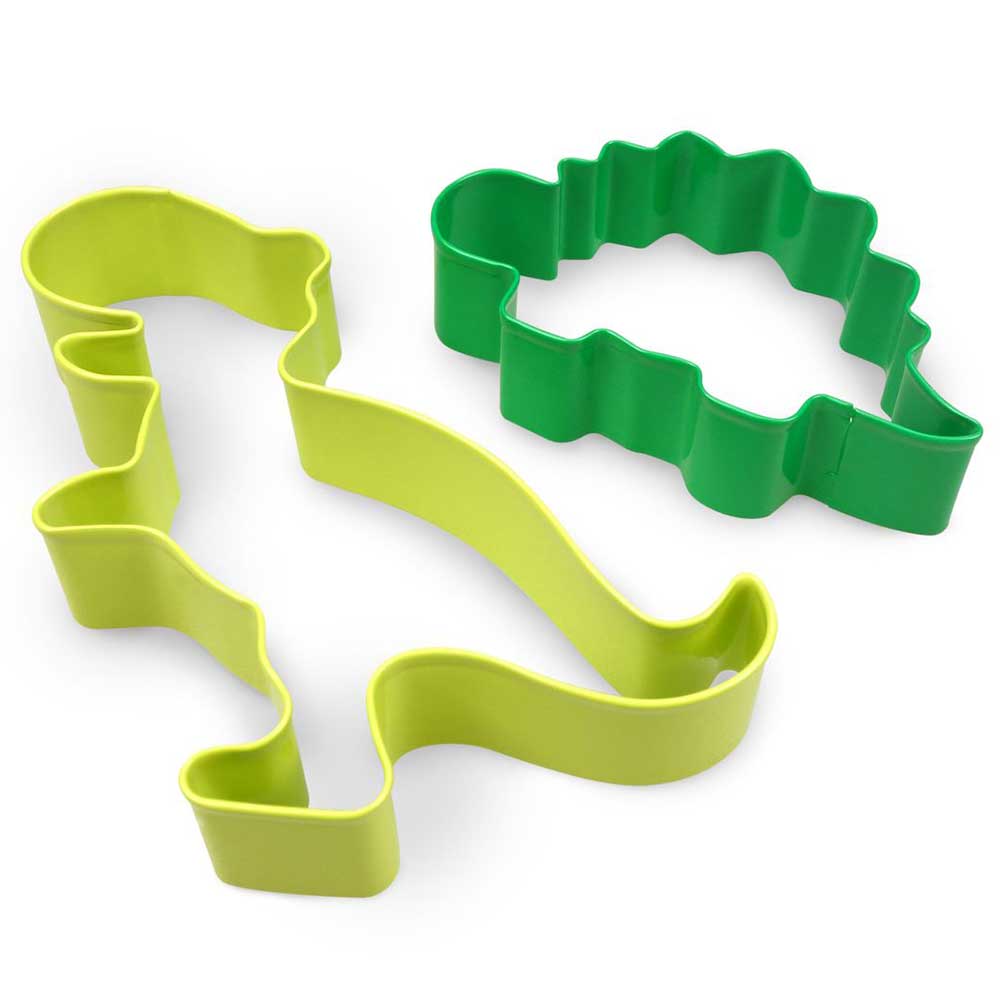 Handstand Kitchen - Dinosaur Cookie Cutter 2pc-Set - Green