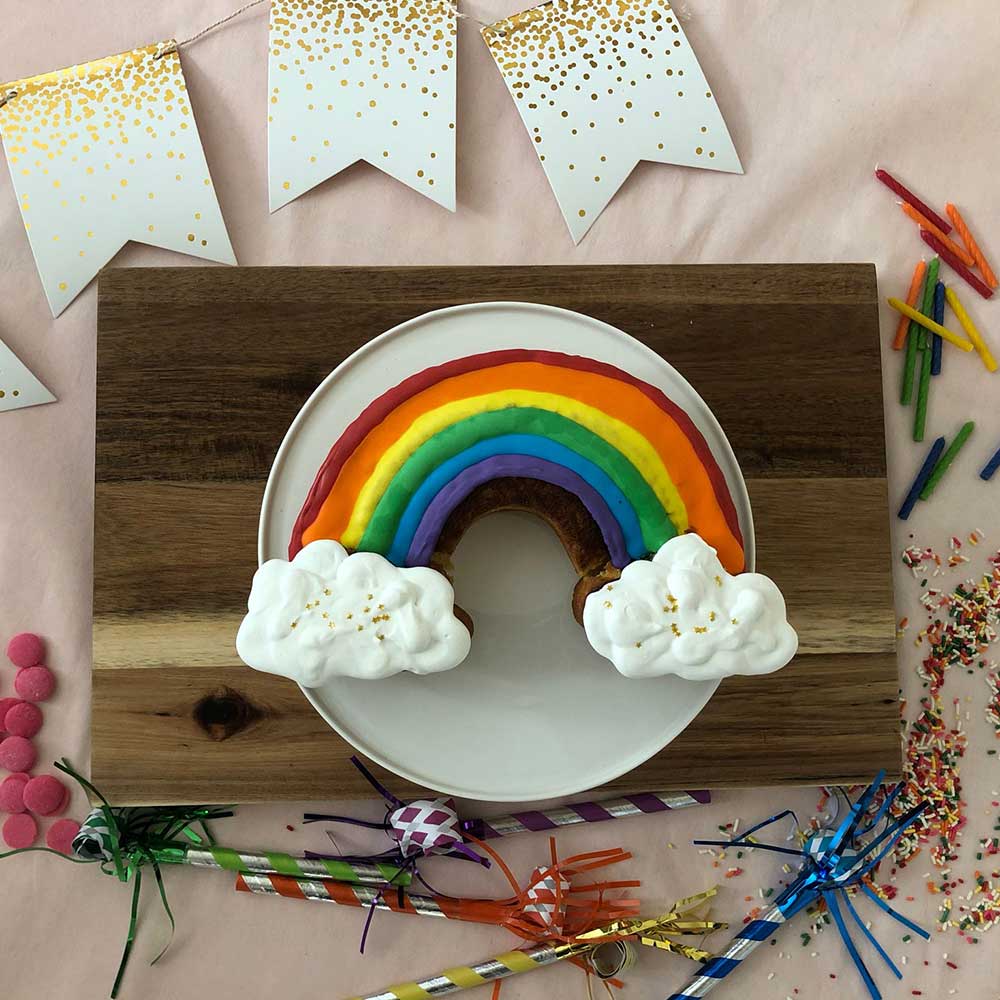 Handstand Kitchen - Rainbow Cake Baking Set - Purple