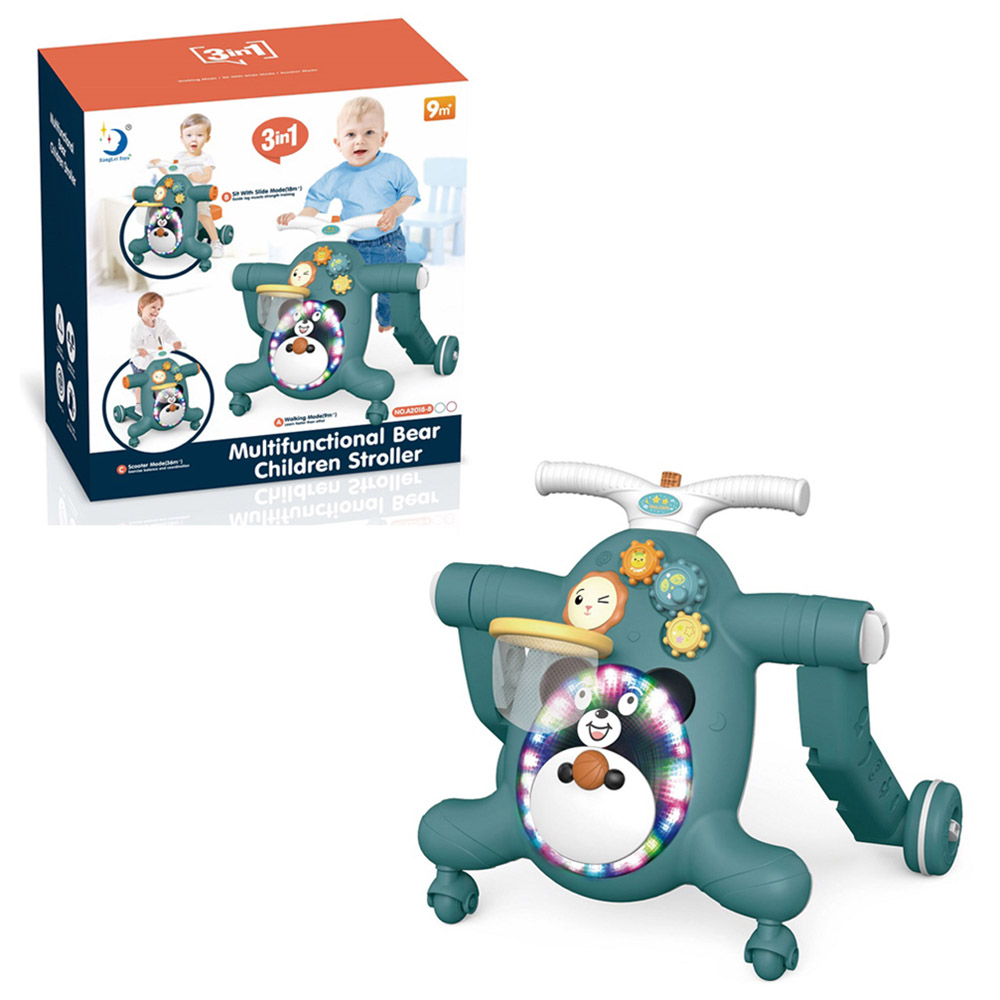 Hanglei Toys - Multifunctional Bear Children Stroller