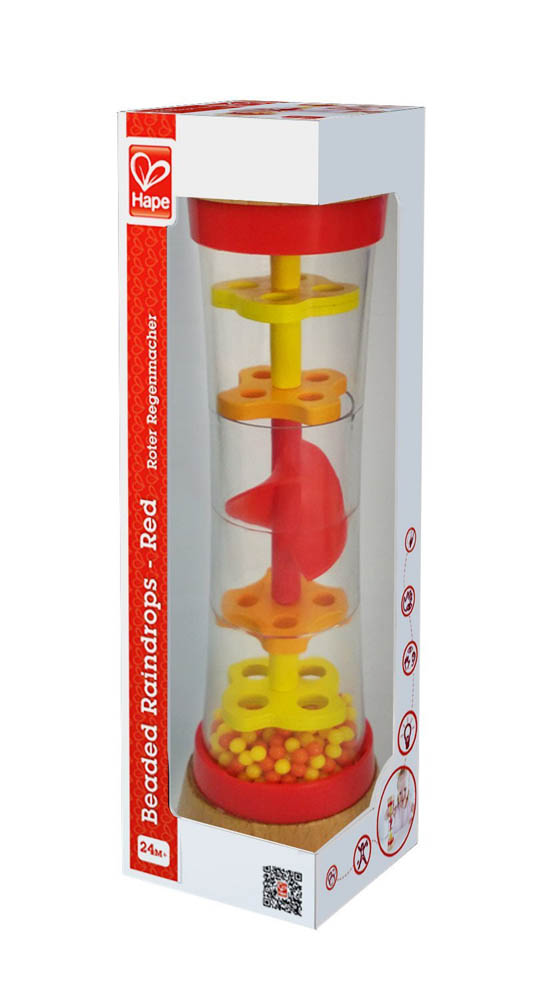 Hape - Beaded Raindrops / Red