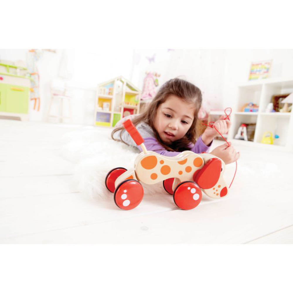 Hape - Walk-A-Long Puppy/Fsc