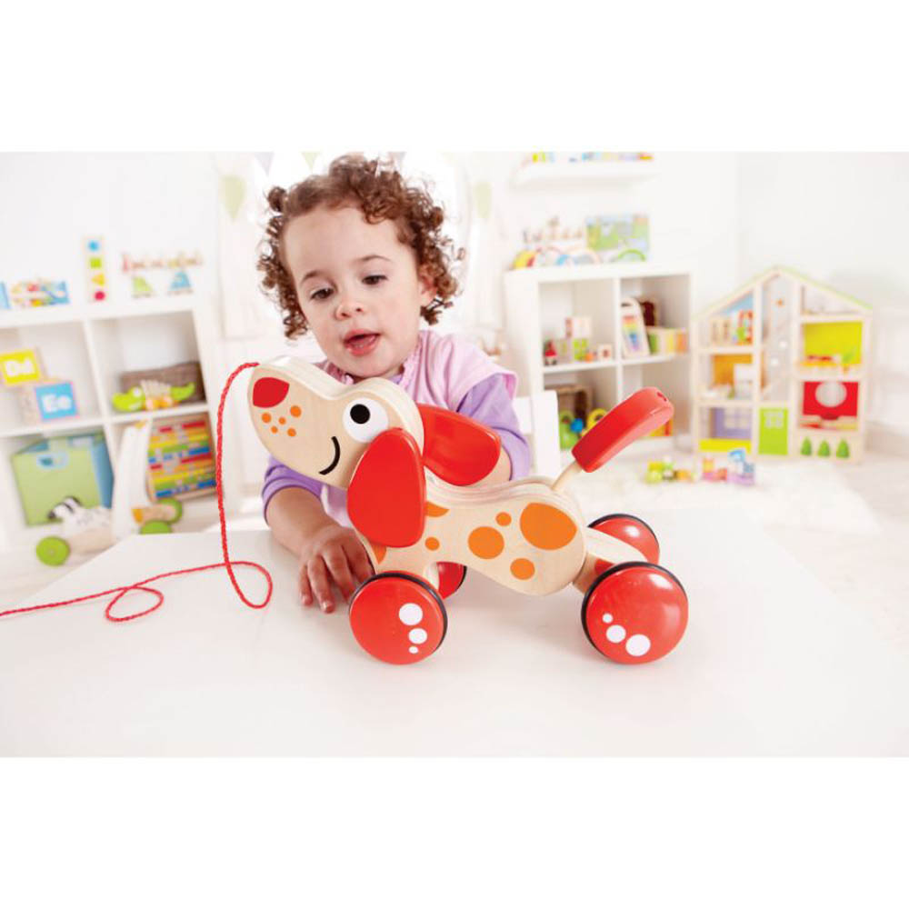 Hape - Walk-A-Long Puppy/Fsc
