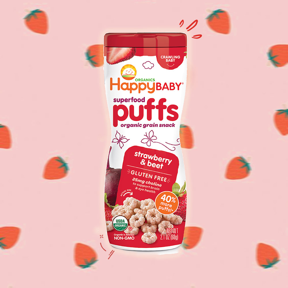 Happy shop baby puffs