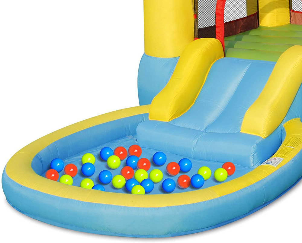 Happy Hop - Castle Pool & Slide 365X200X190