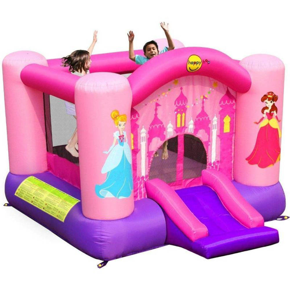 Happy Hop - Princess Slide & Hoop Bouncer 300 x 225 x 175 cm