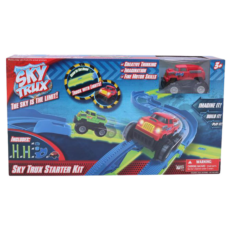 Happy Line - Sky Trux Track Set With 1 Car 31pcs