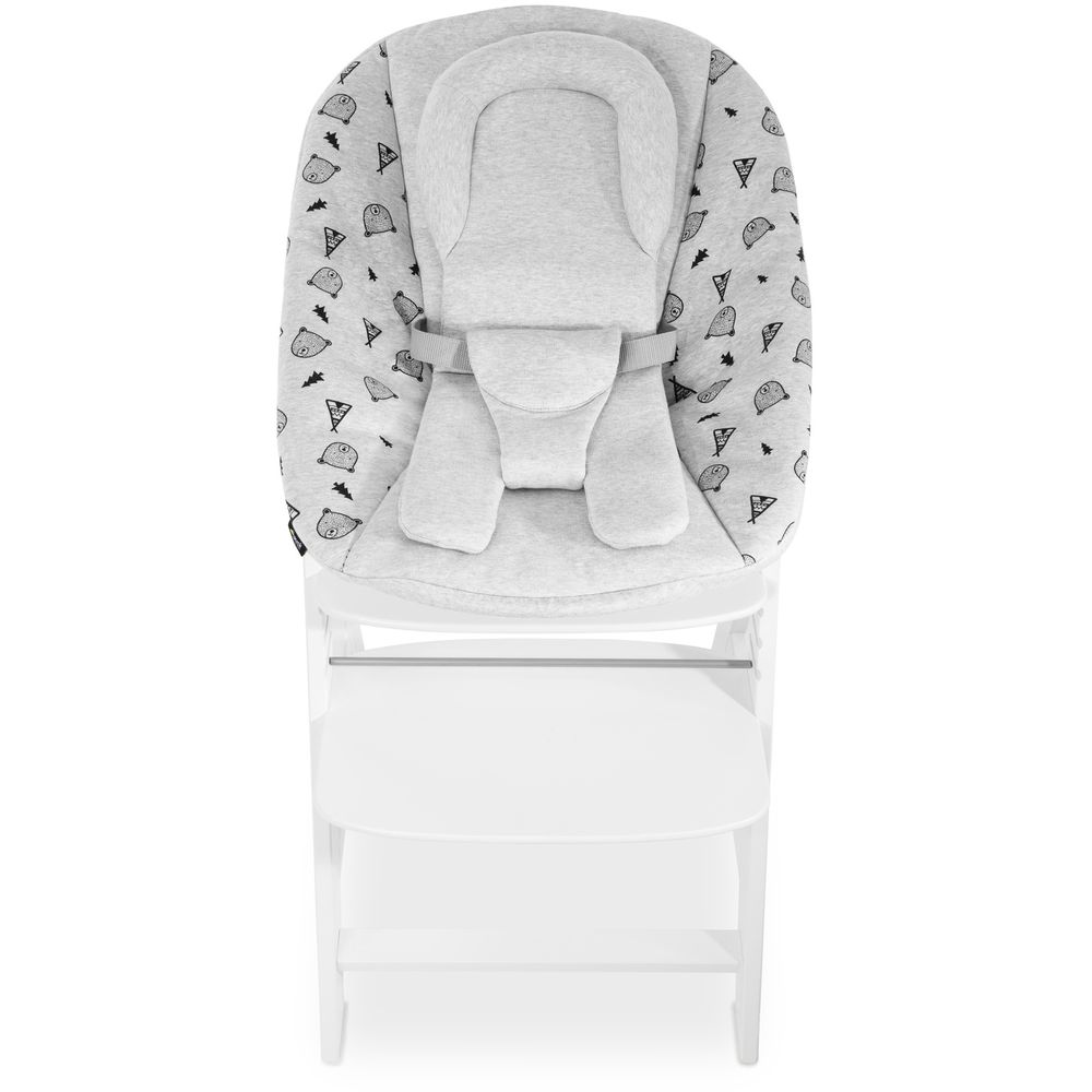 Hauck - Alpha+ 2-Piece Newborn Set - White & Nordic Grey