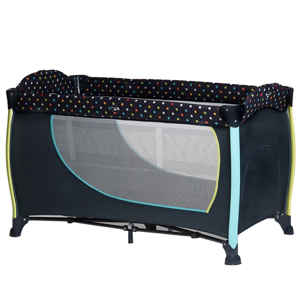 Hauck Multi Dots Navy Sleep'N Play Center II Travel Cot
