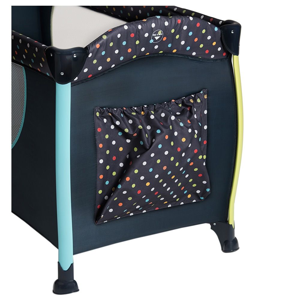 Hauck Multi Dots Navy Sleep'N Play Center II Travel Cot