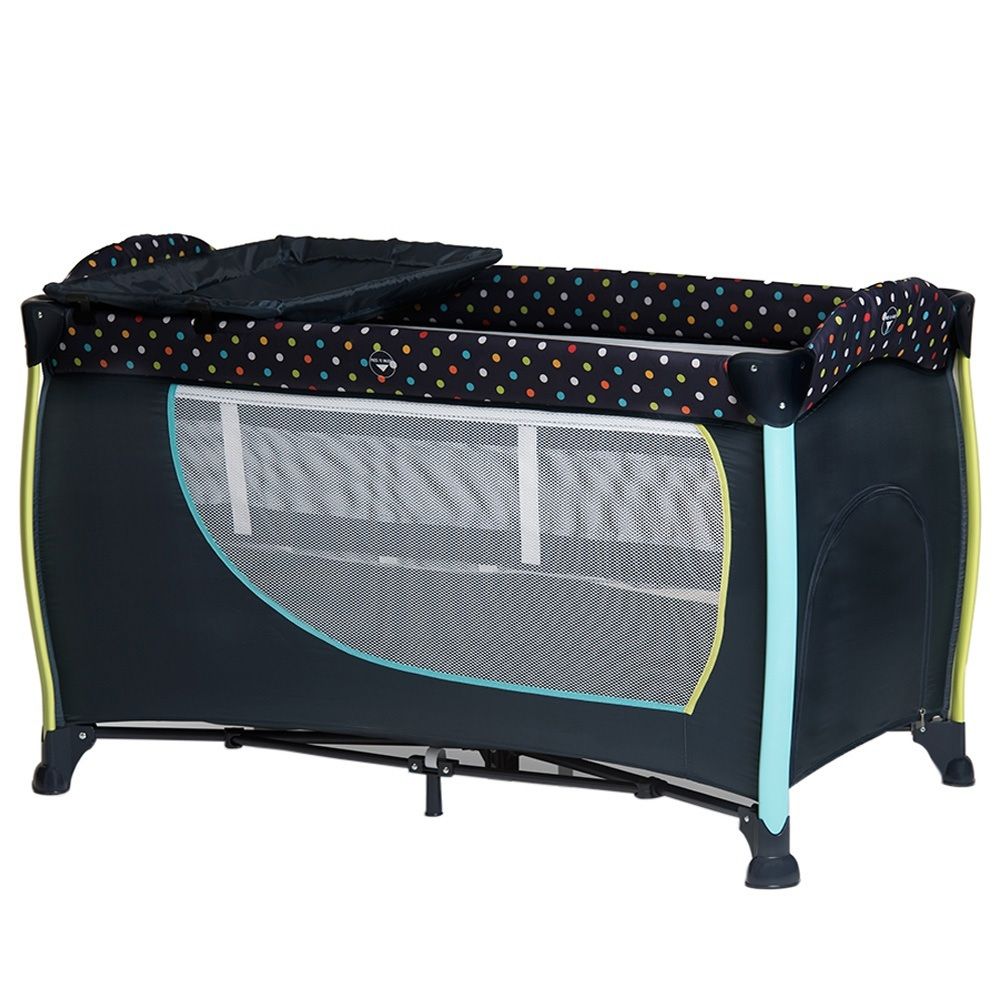 Hauck Multi Dots Navy Sleep'N Play Center II Travel Cot