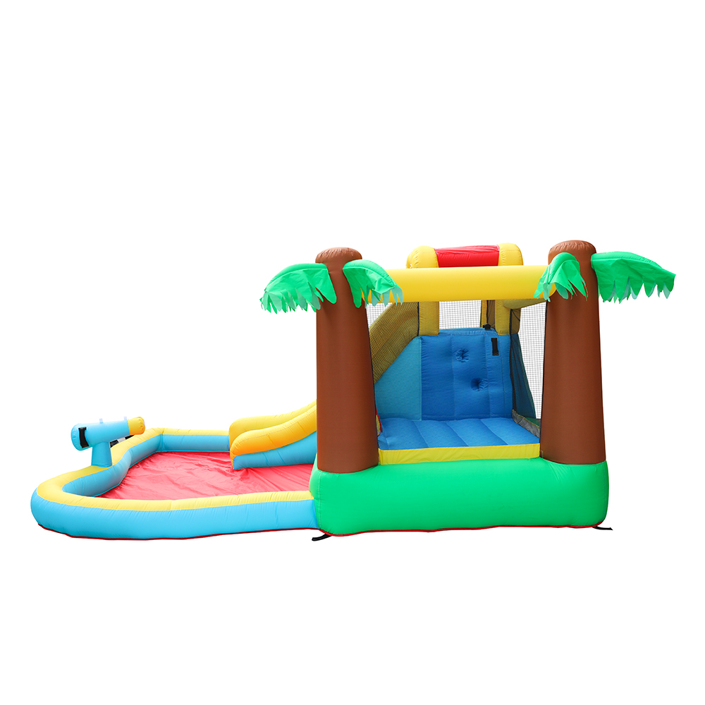 Myts - Summer Fun Pampys Bouncer With Tree Castle And Slide
