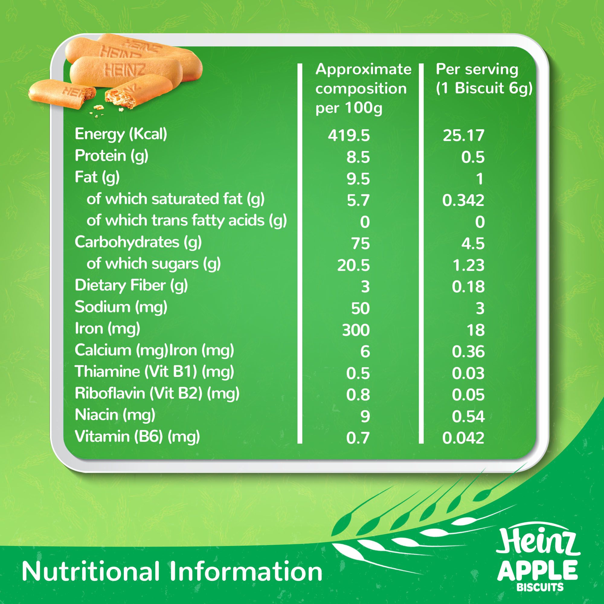 Heinz - Biscuit Apple - 240g
