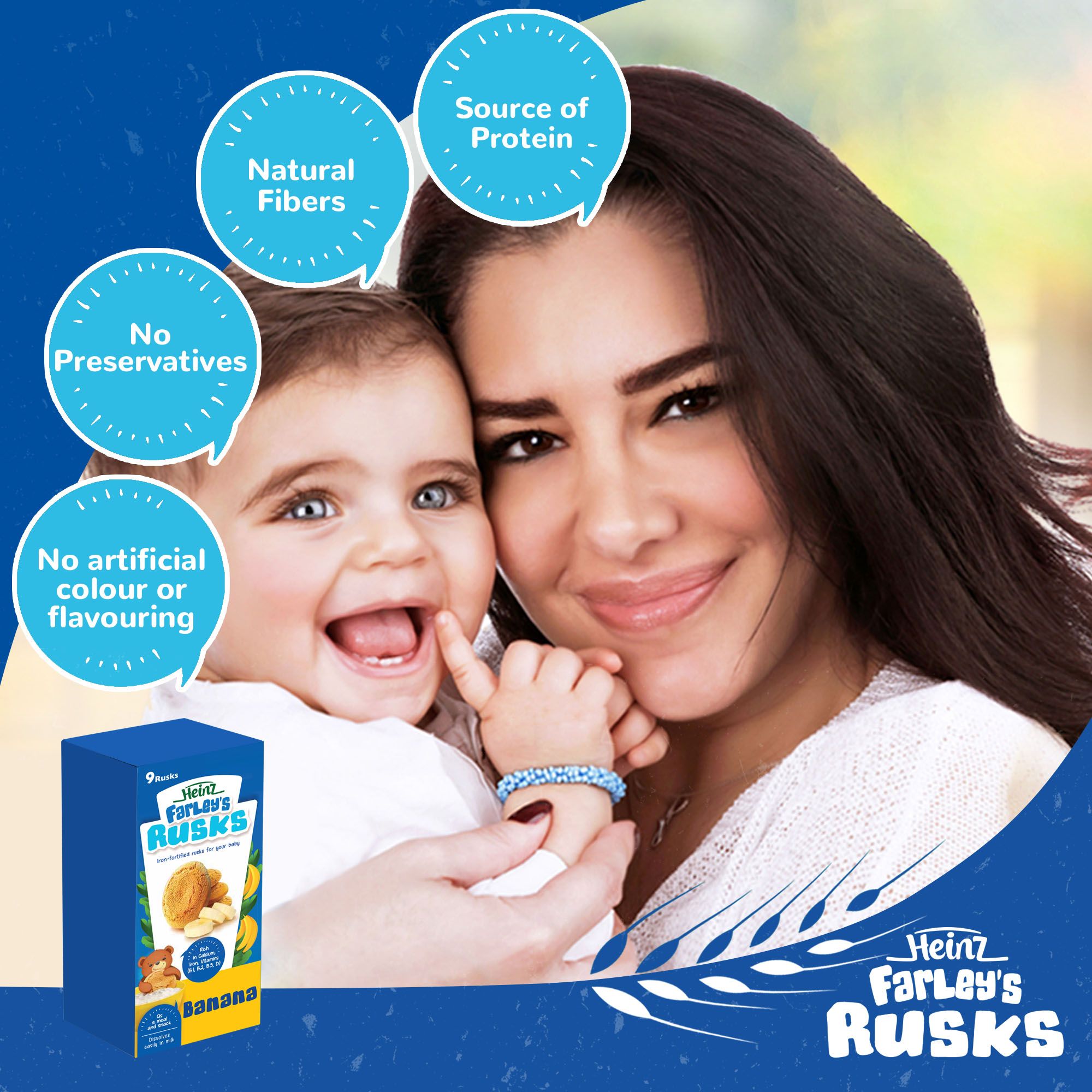 Heinz - Farley's Rusk Banana -150g