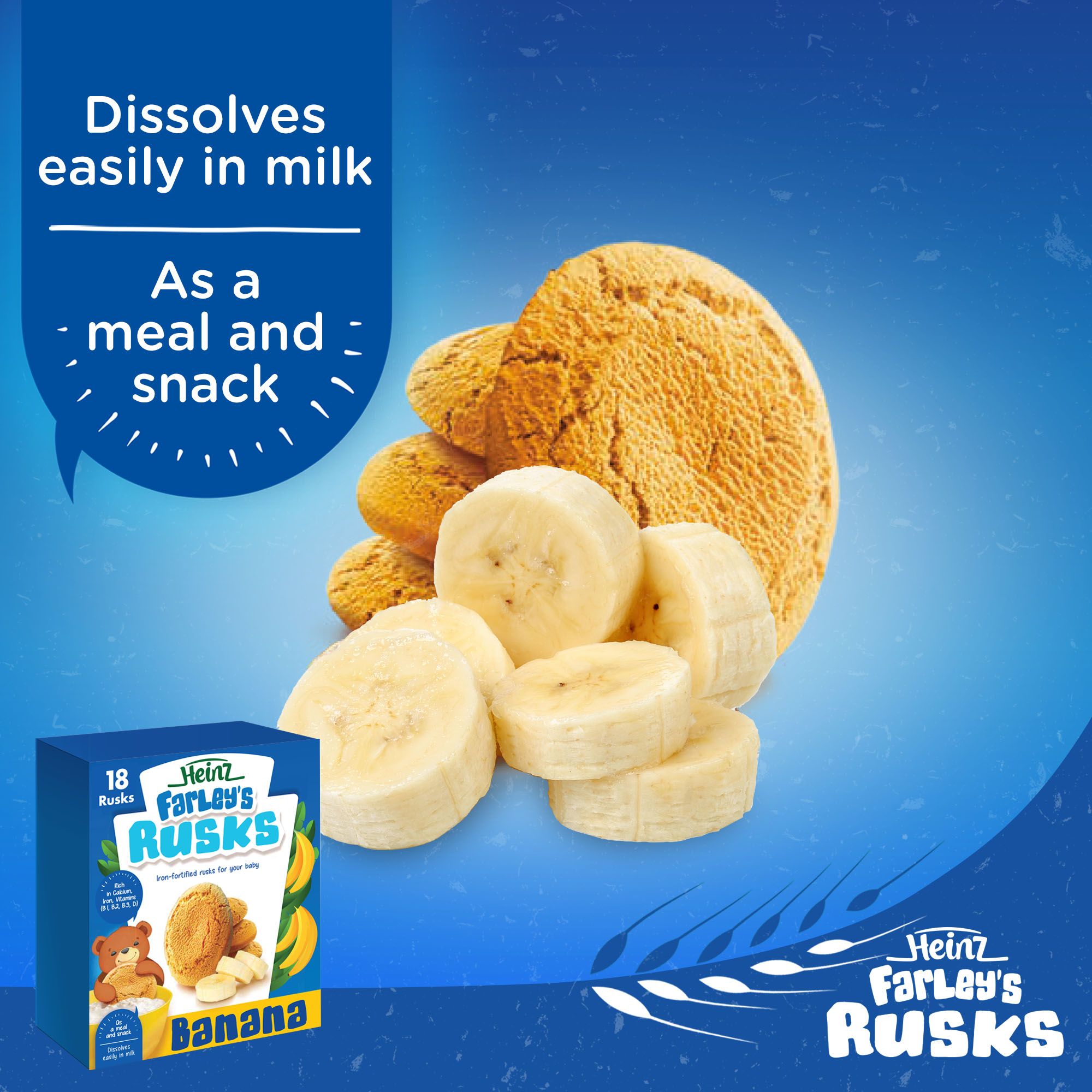 Heinz - Farley's Rusk Banana - 300g