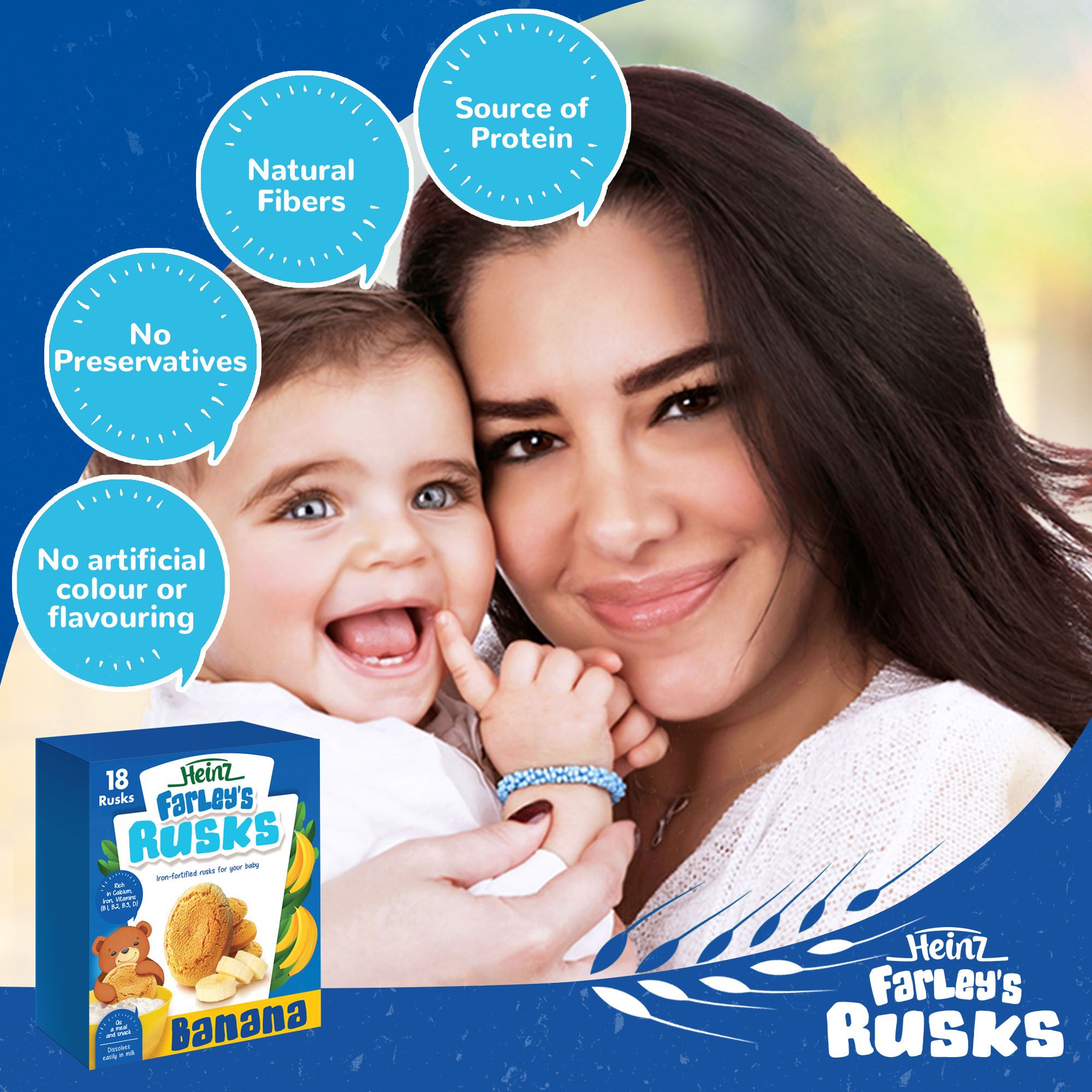 Heinz - Farley's Rusk Banana - 300g