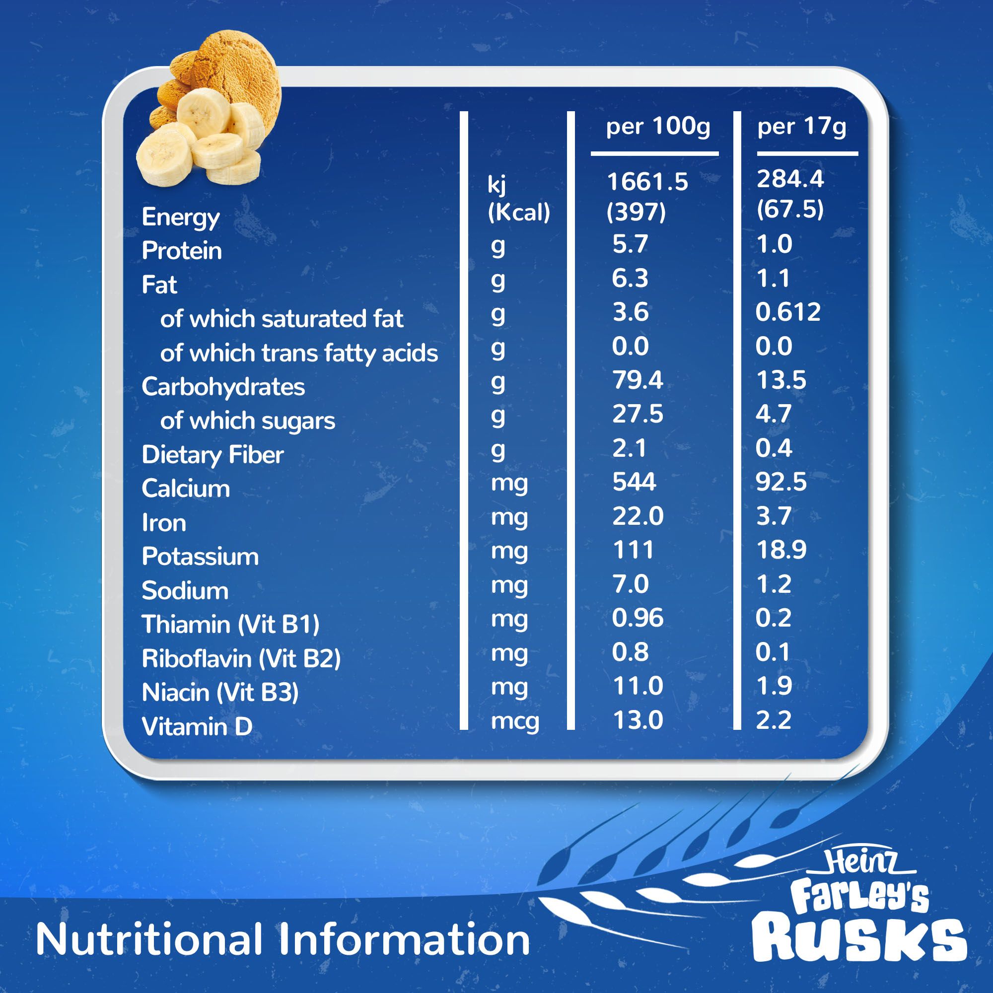 Heinz - Farley's Rusk Banana - 300g