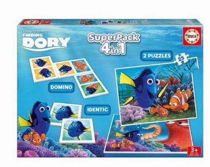 Educa Super pack Finding Dory Puzzles