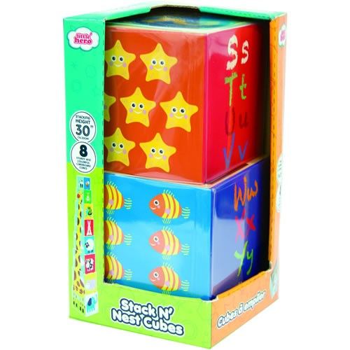 Little Hero Nesting Cubes Blocks - 8pcs