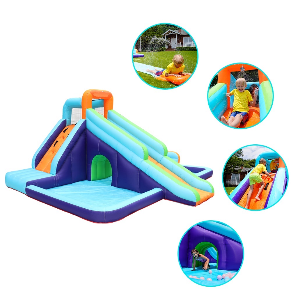 Myts - Summer Fun Water Bouncer Inflatable With Water Slide