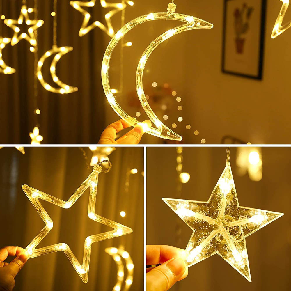 Highland - Moon Star Eid Ramadan LED Light Decorations