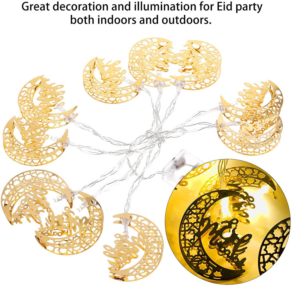 HilalFul - Light Decoration - Eid Mubarak Small Crescent