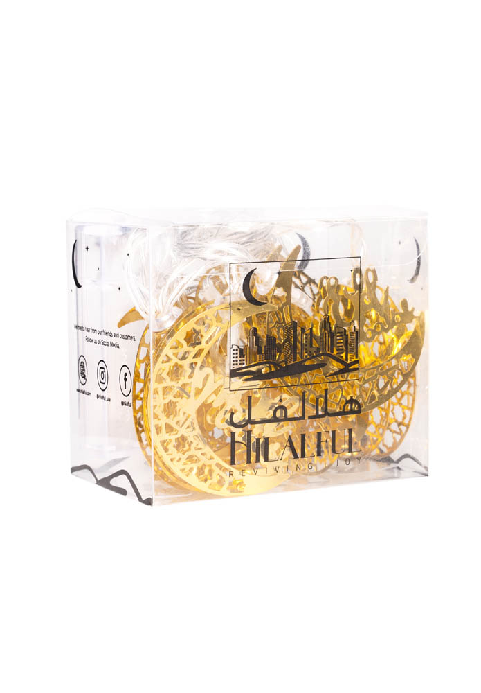 HilalFul - Light Decoration - Eid Mubarak Small Crescent