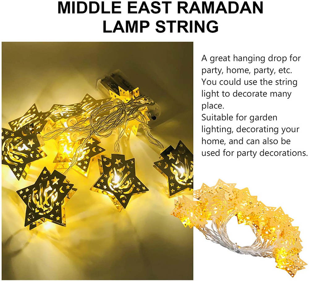 HilalFul - Light Decoration - Ramadan Kareem Small Star