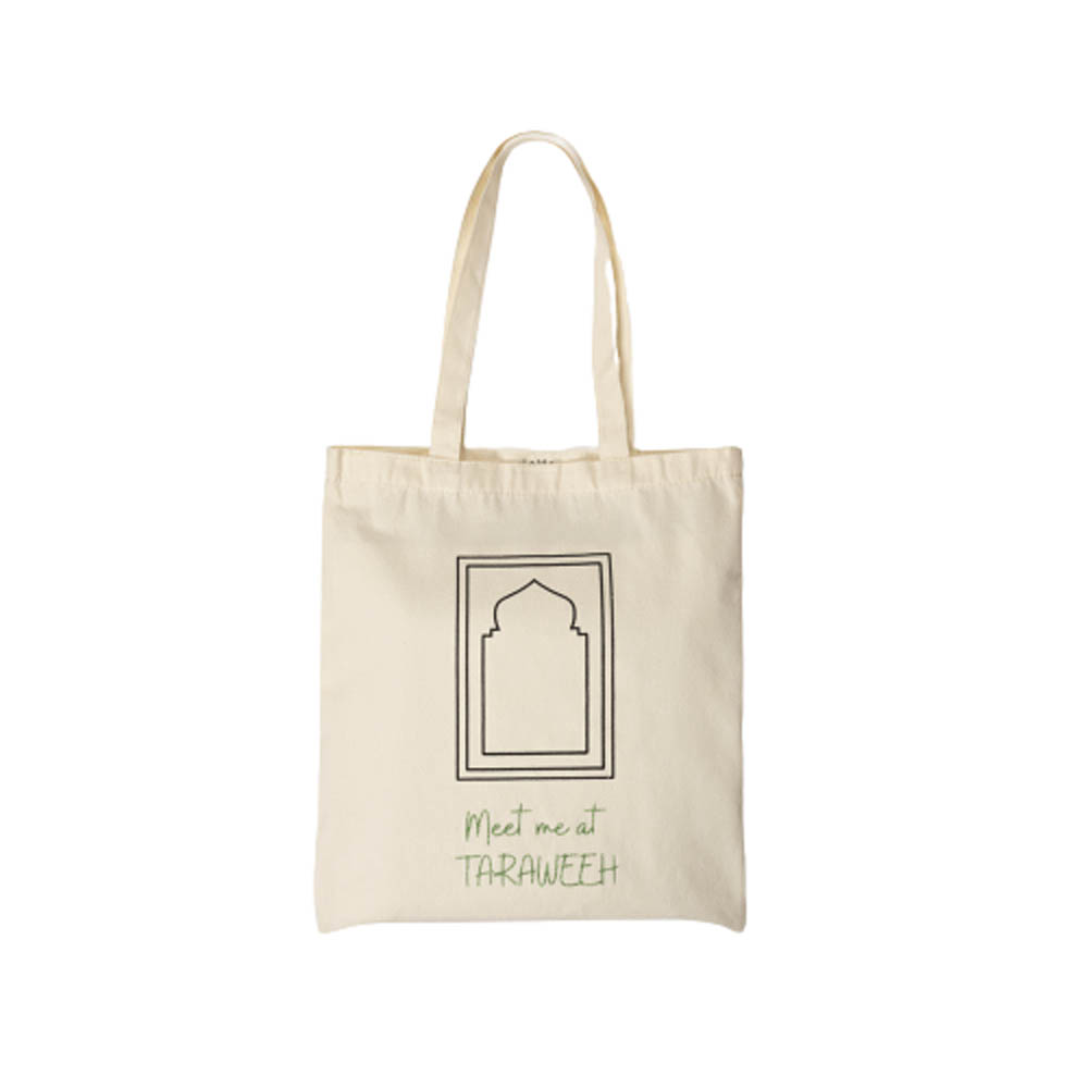 HilalFul - Meet Me for Taraweeh - Adult Tote Bag