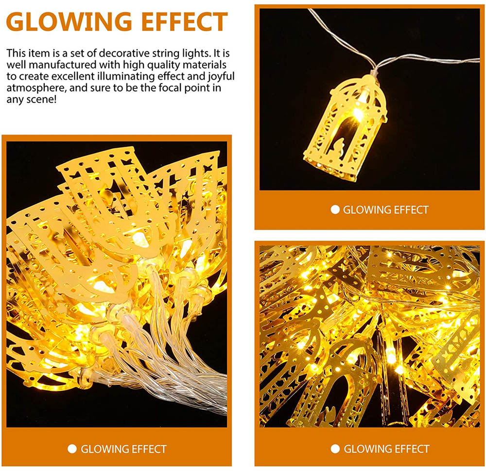 HilalFul - Ramadan Lantern Light String