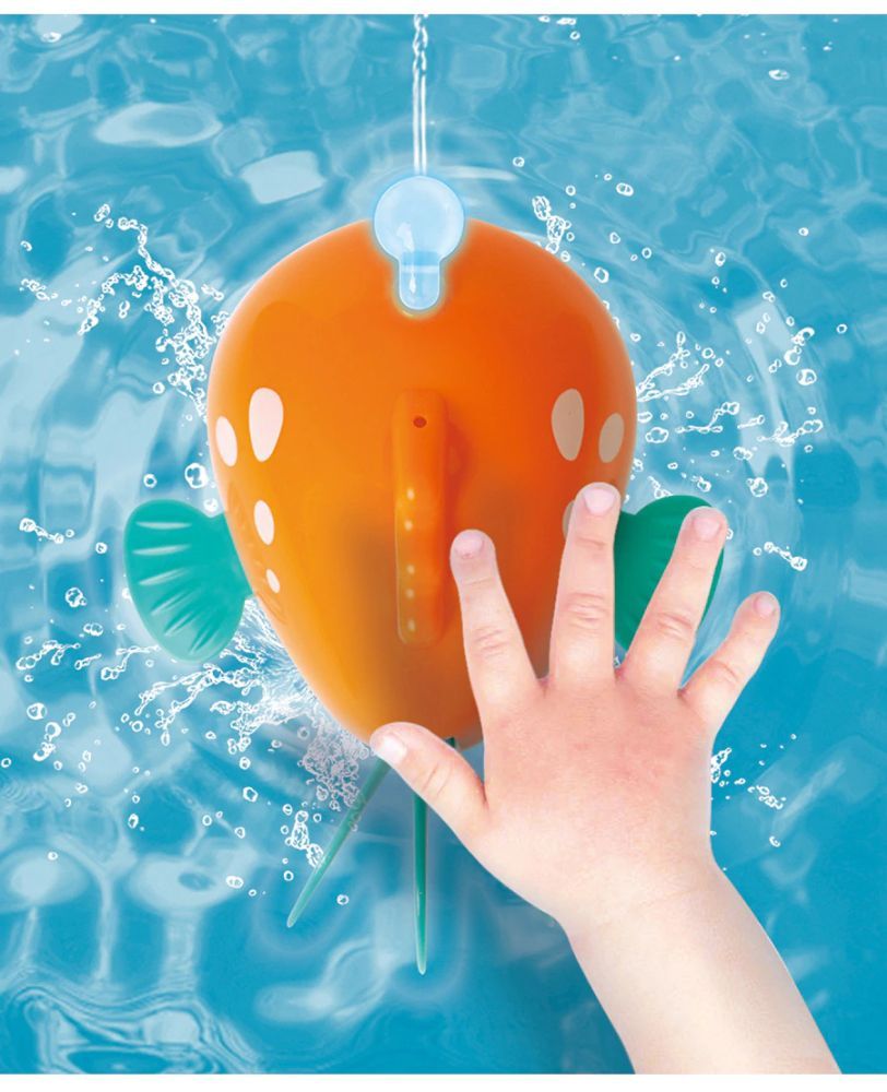 Hola Baby Toy Lanernfish orange