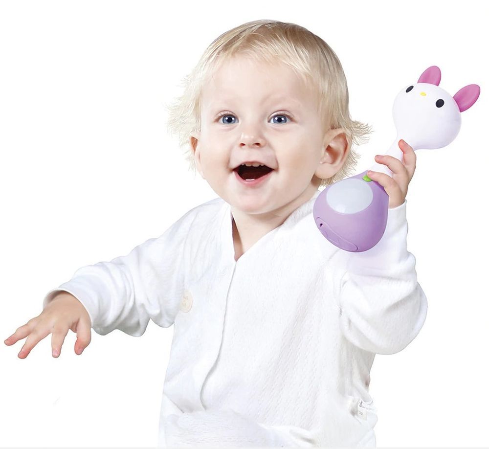 Hola Baby Toys Mini Rattle Green