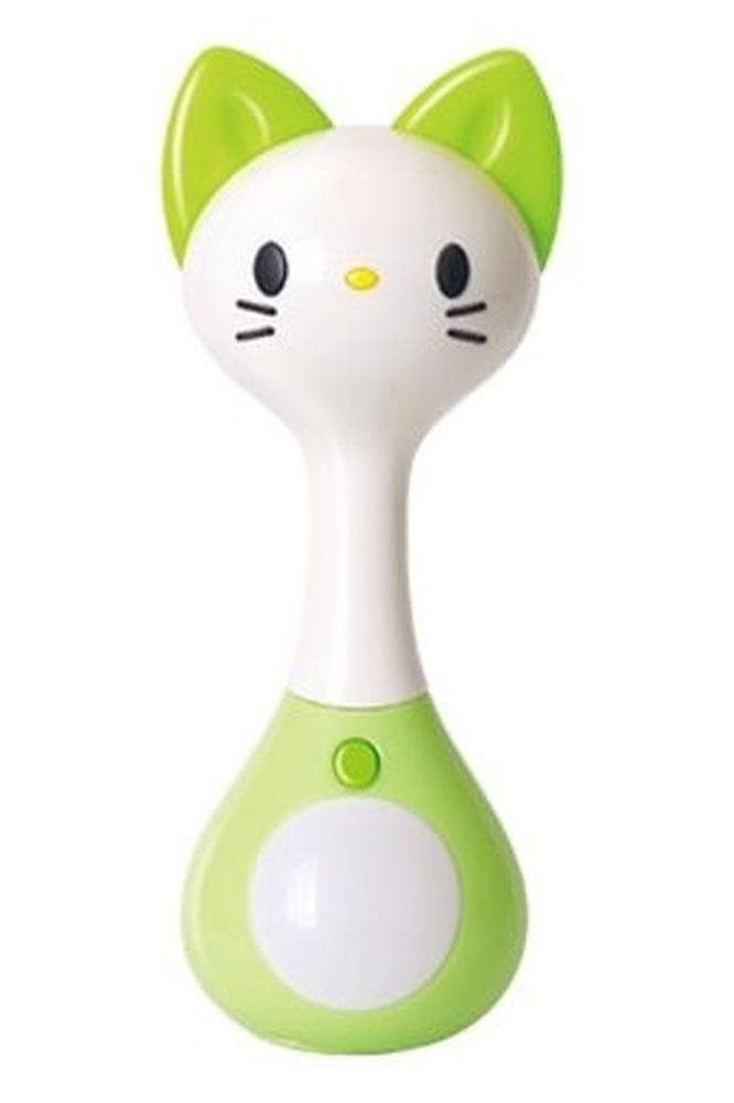 Hola Baby Toys Mini Rattle Green
