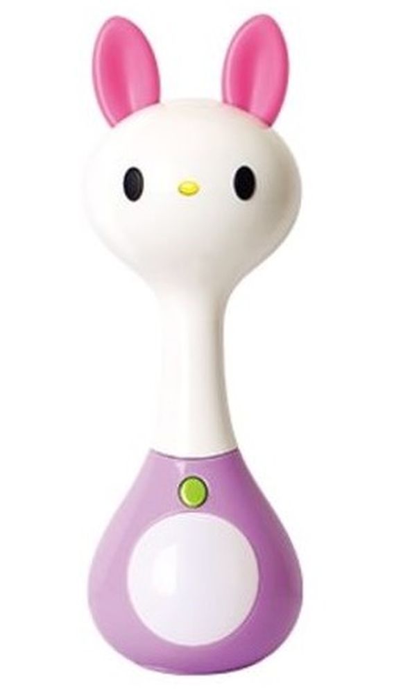Hola Baby Toys Mini Rattle purple
