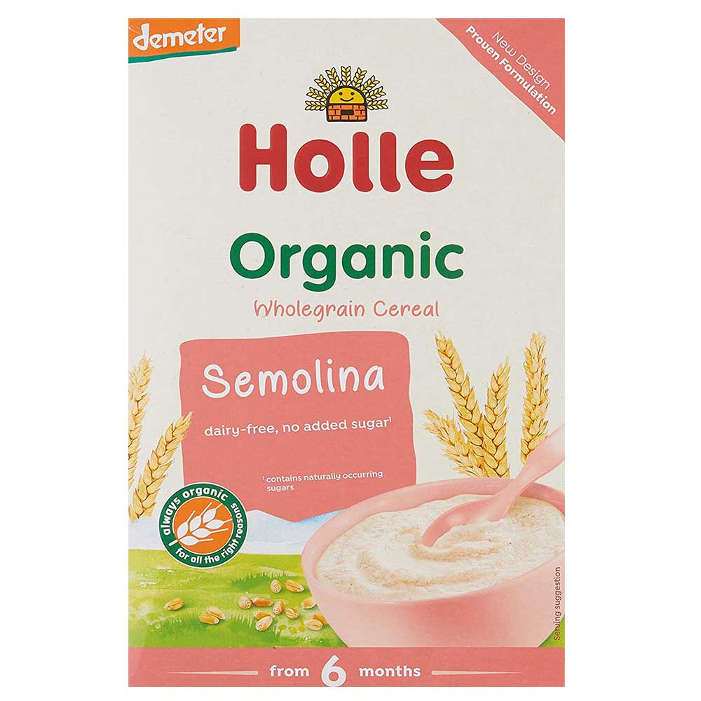 Holle - Organic Semolina Cereal - 250gm
