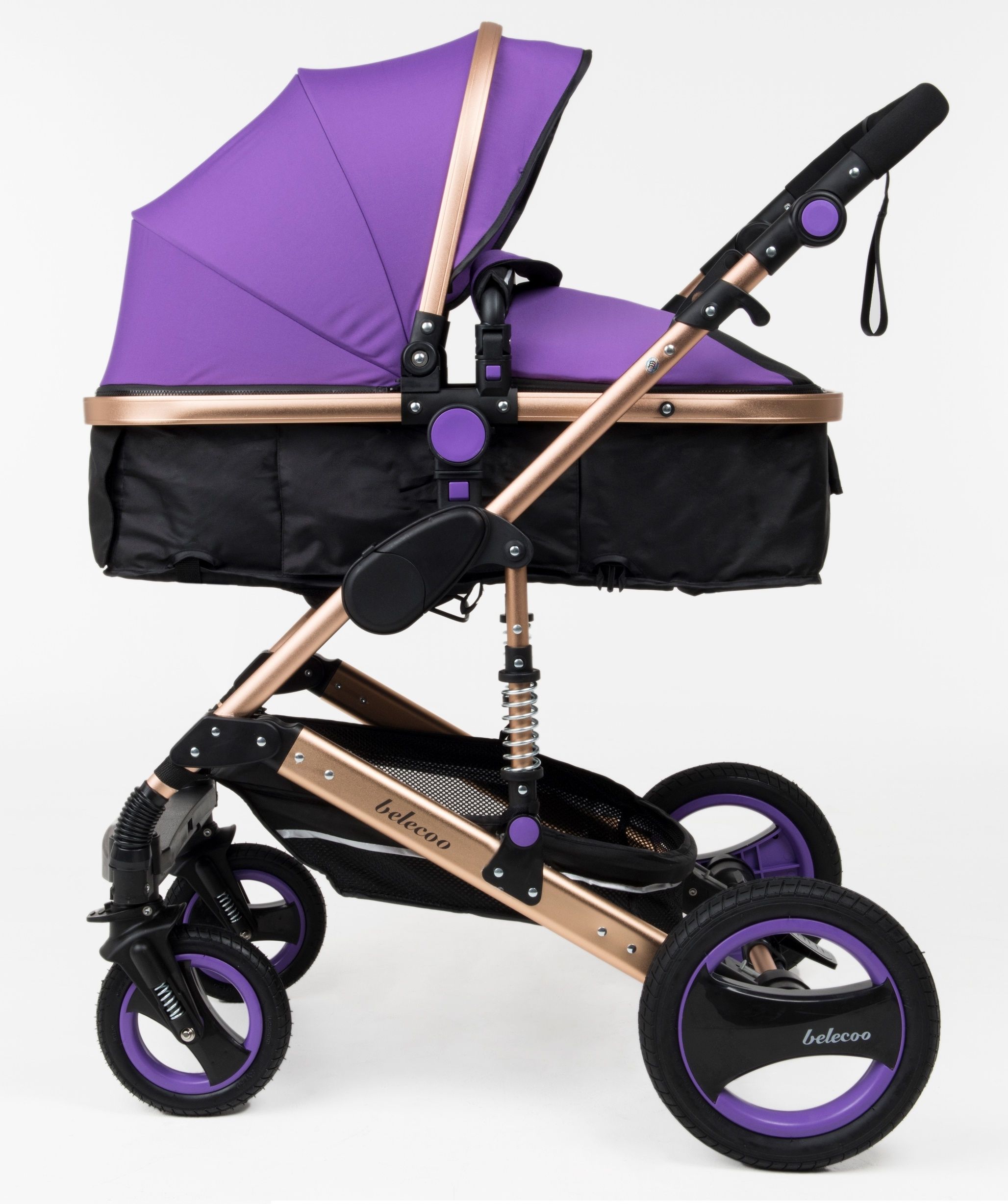 Belecoo stroller purple shop