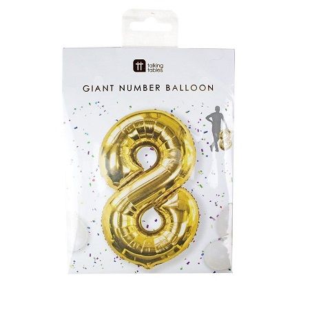 Talking Tables - We Heart Birthdays Foil 8 Balloon