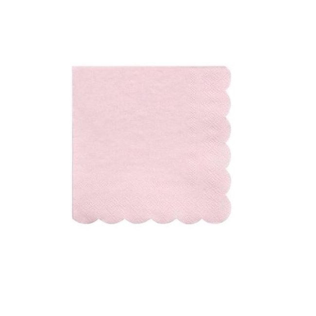 Meri Meri Pink Simply Eco Small Napkins