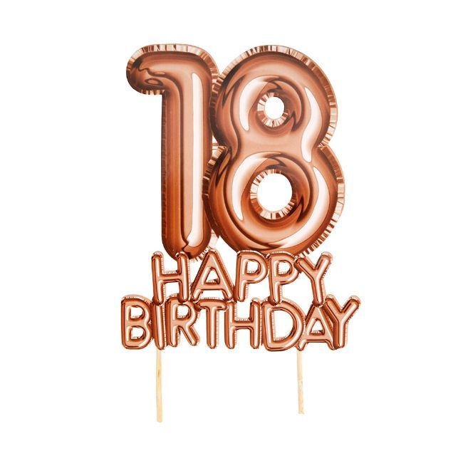 Neviti Glitz & Glamour Cake Topper - 18 