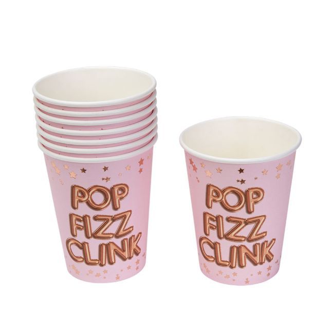 Neviti Glitz & Glamour Cups Pop Fizz Clink - Pink