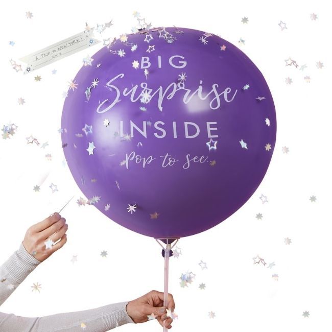 Ginger Ray - Surprise Gift Reveal Balloon