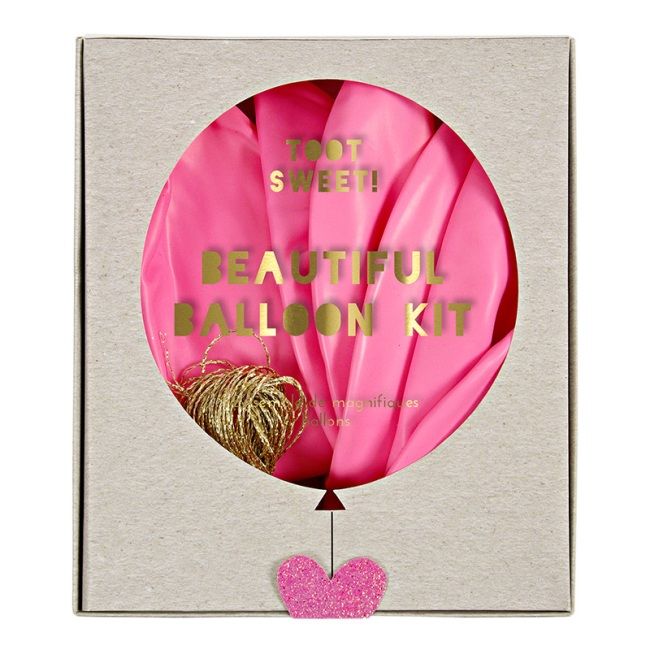 Meri Meri - Toot Sweet Balloon Kit - Pink
